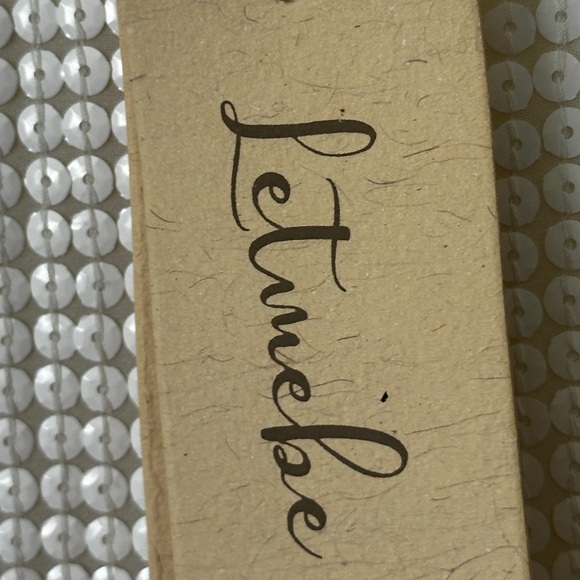 Anthropologie Let Me Be Sequin Mini Dress Women’s Size XL. White, NWT - Picture 12 of 14